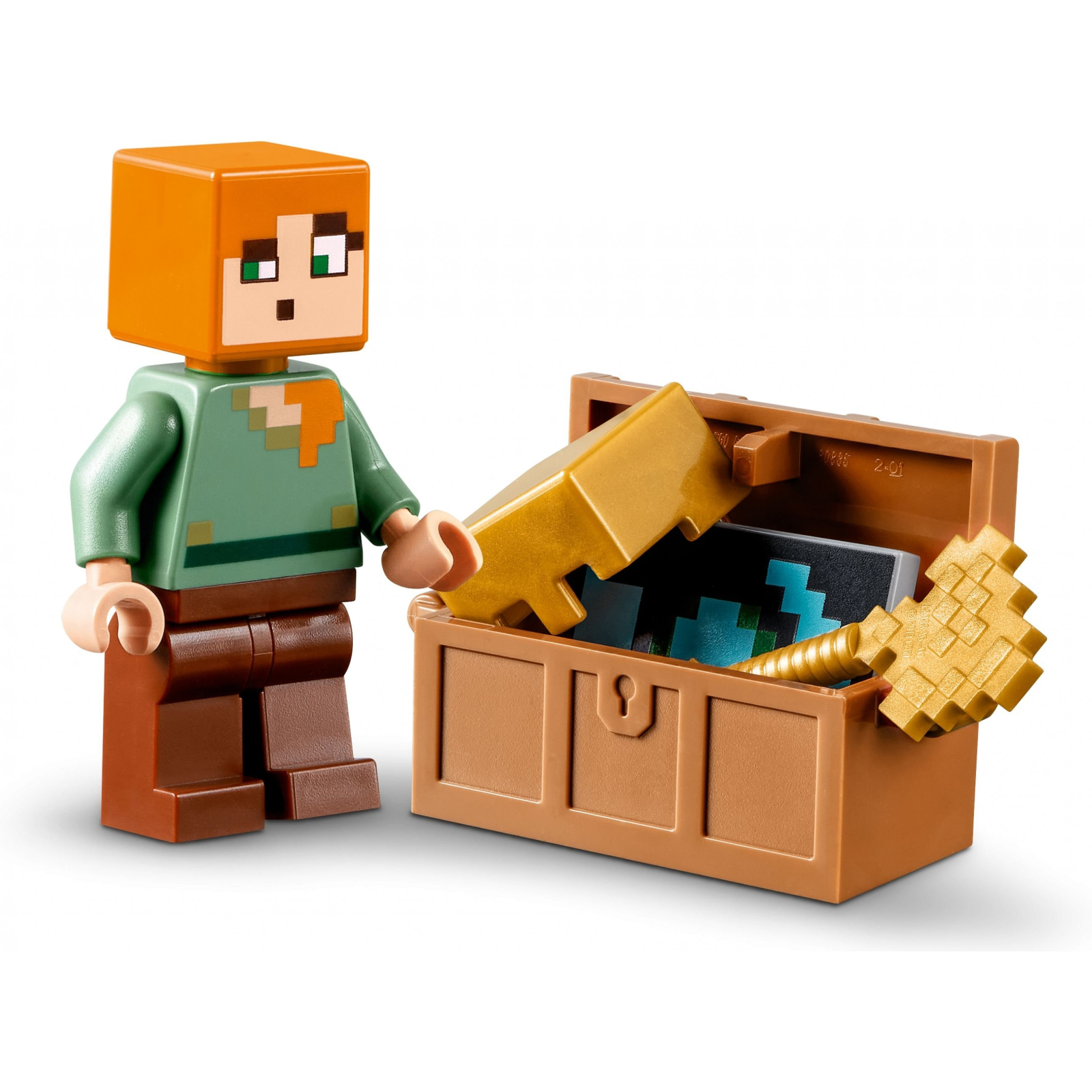 Конструктор LEGO Minecraft Оружейная мастерская 203 деталей (21252) изображение 7