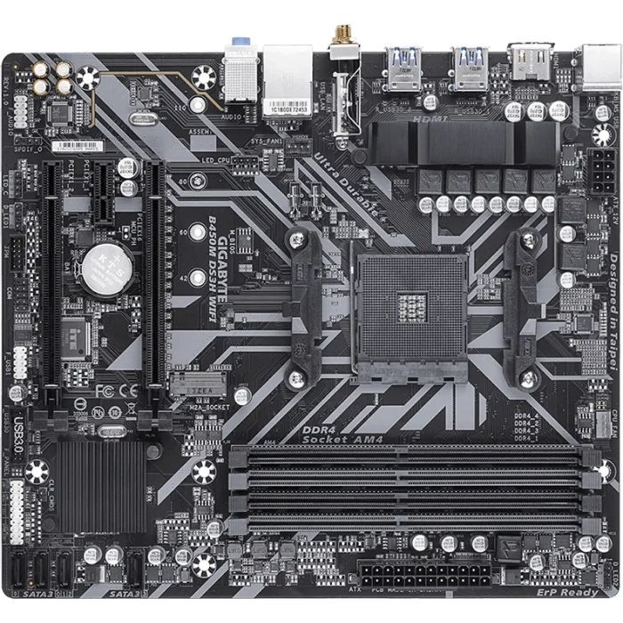 Материнская плата GIGABYTE B450M DS3H WIFI