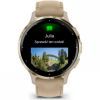 Смарт-часы Garmin Venu 3S, Fr. Gray + Soft Gold, Leather, GPS (010-02785-55) изображение 7