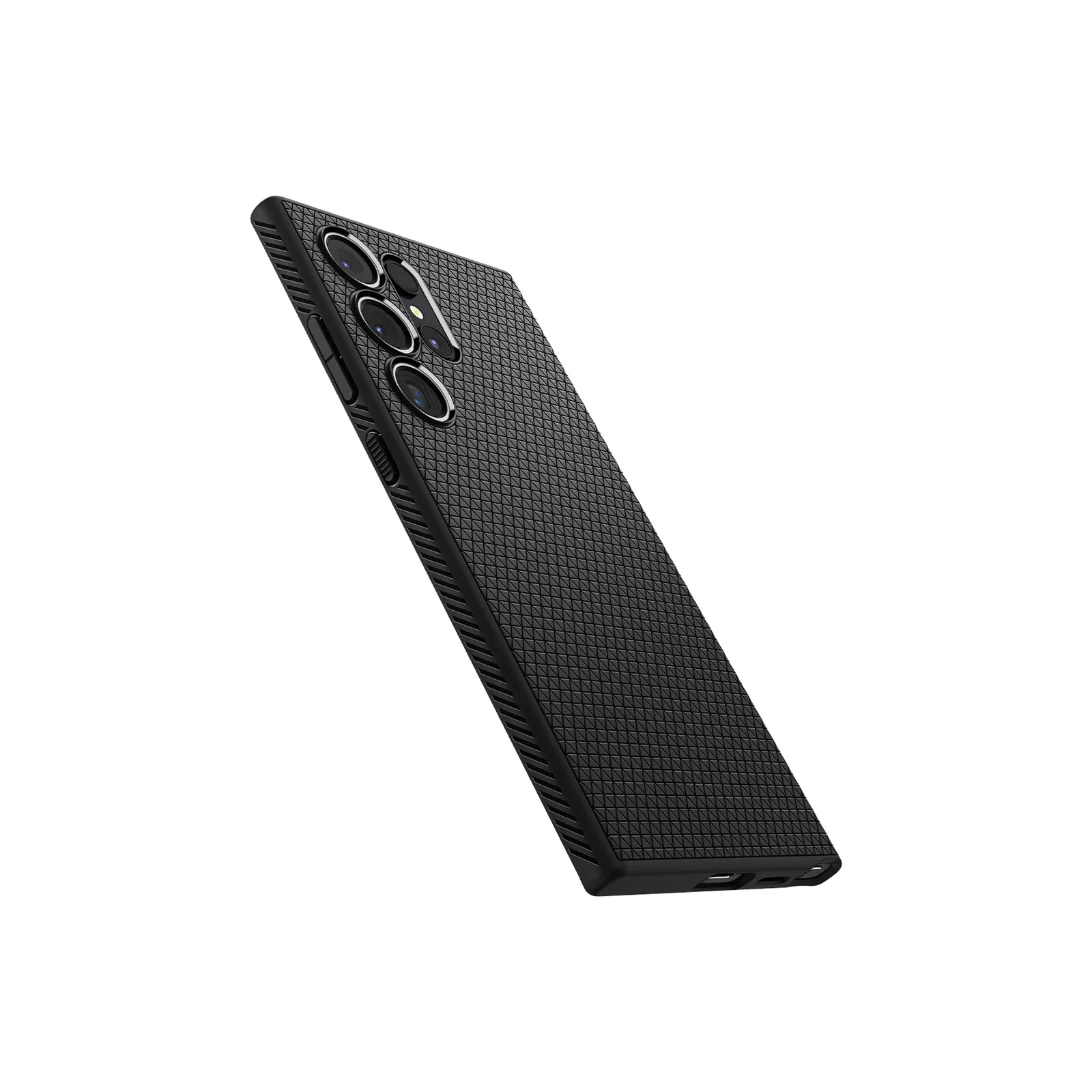 Чехол для мобильного телефона Spigen Samsung Galaxy S24 Ultra Liquid Air Matte Black (ACS07287) изображение 3