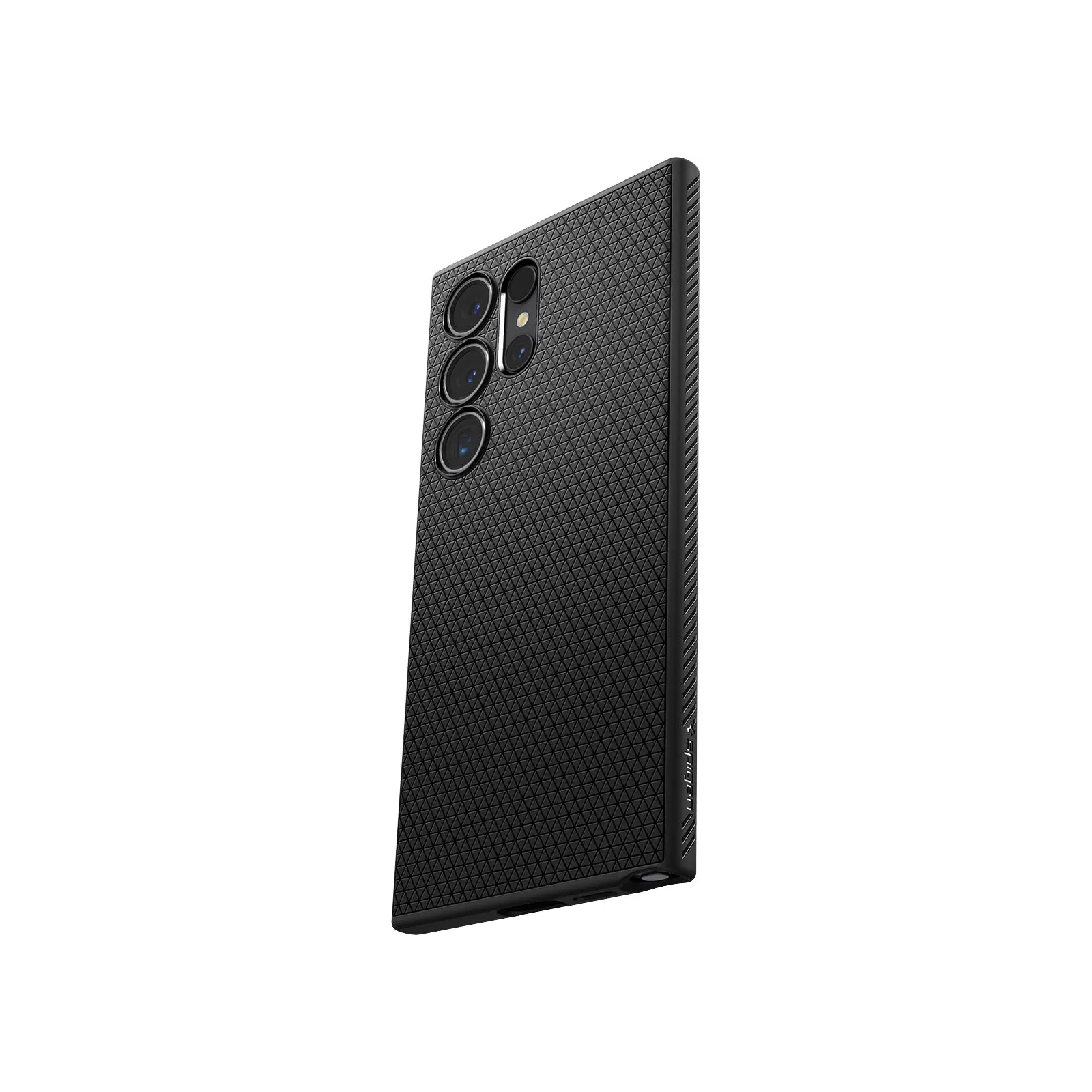 Чехол для мобильного телефона Spigen Samsung Galaxy S24 Ultra Liquid Air Matte Black (ACS07287) изображение 4