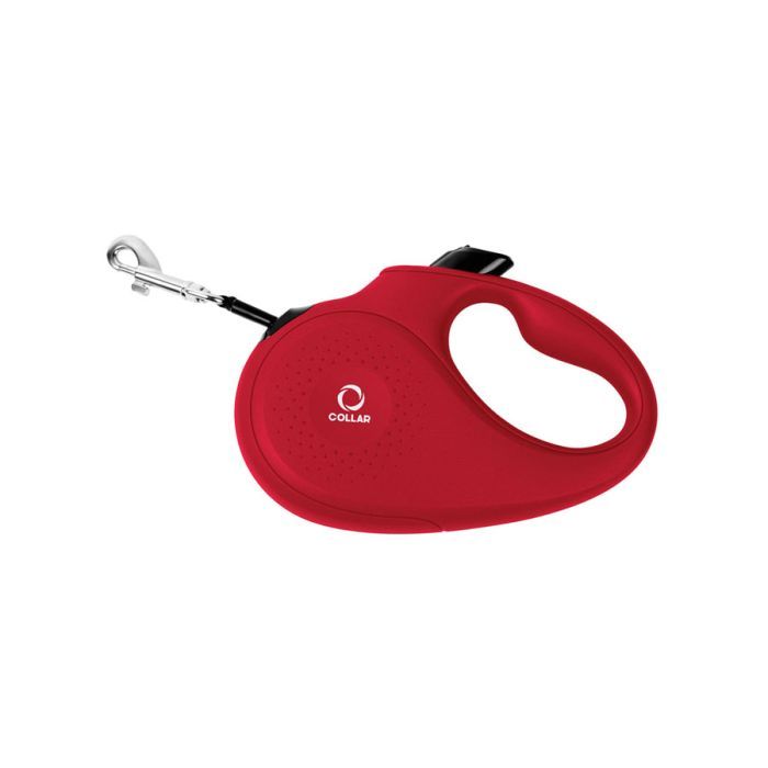 Поводок для собак Collar лента M до 25 кг 5 м красный (81253) изображение 2