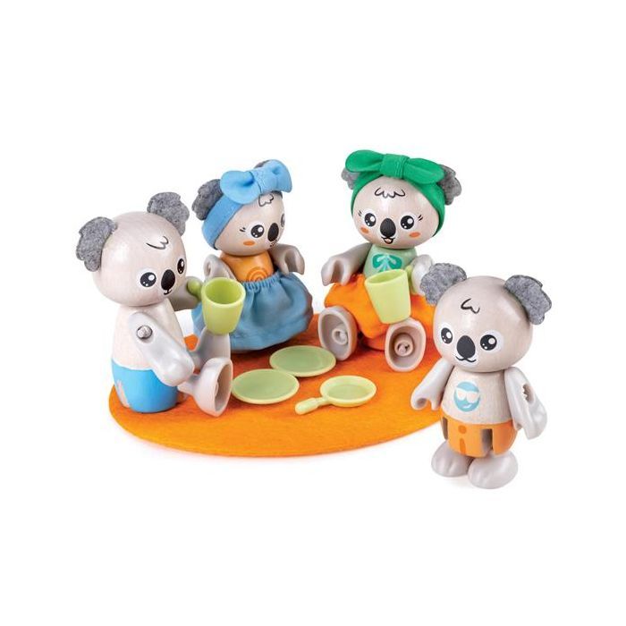 Игровой набор Hape деревянный Семья коал (E3528)