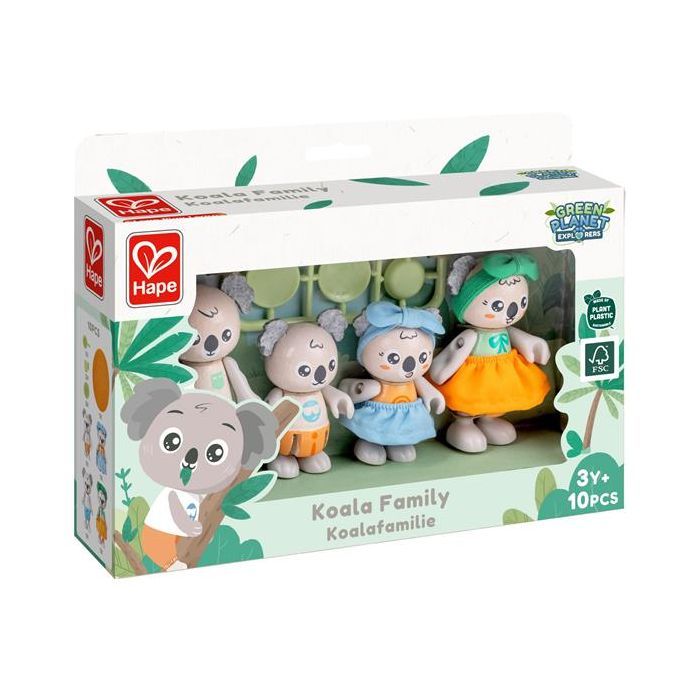 Игровой набор Hape деревянный Семья коал (E3528) изображение 2