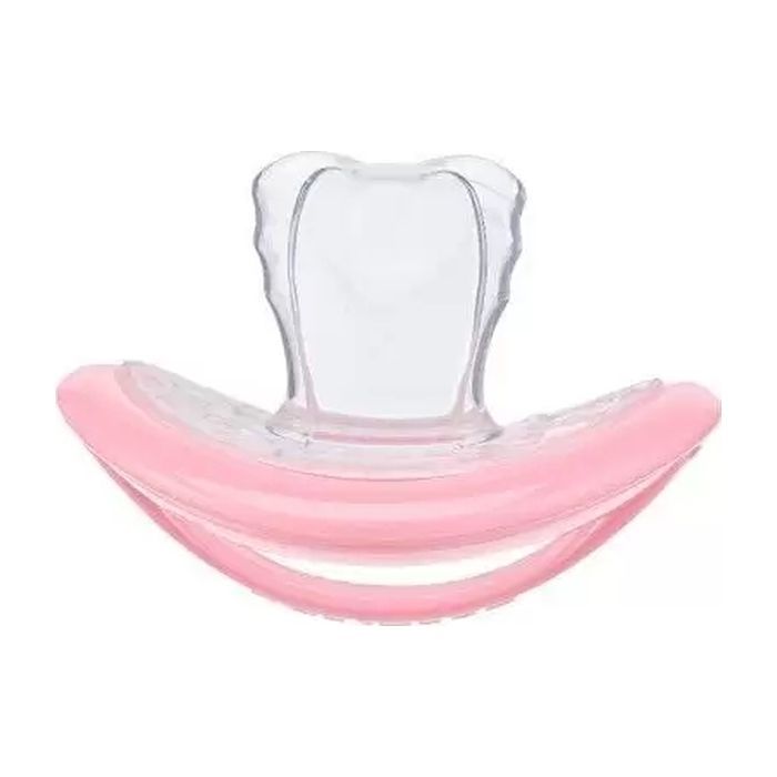 Пустышка Curaprox + контейнер для хранения 18-36 мес. розовая (Babysoother pink size 2)