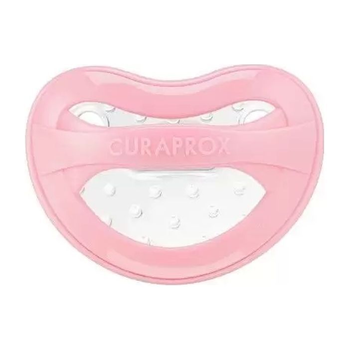 Пустышка Curaprox + контейнер для хранения 18-36 мес. розовая (Babysoother pink size 2) изображение 3