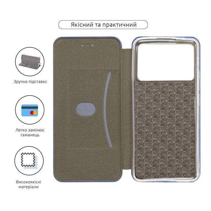 Чехол для мобильного телефона Armorstandart G-Case Xiaomi Poco X6 Pro 5G Blue (ARM73369) изображение 3
