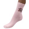 Шкарпетки дитячі BNM з квіточками (M0C0102-0812-5G-pink)