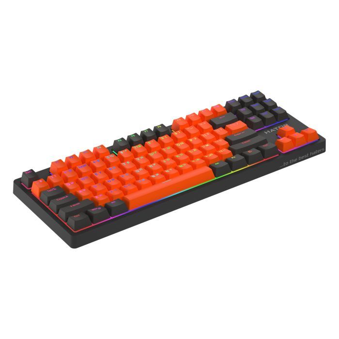 Клавиатура Hator Rockfall 2 Mecha Signature Edition USB Black/Orange/Black (HTK-520-BOB) изображение 3