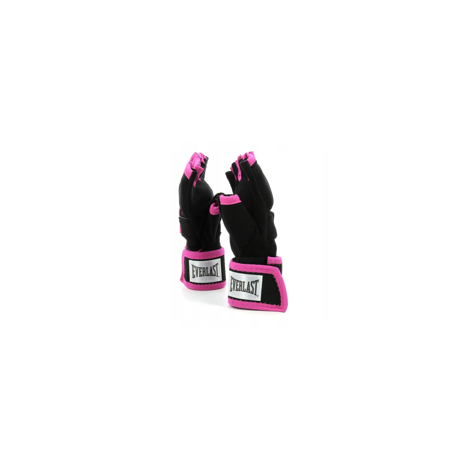 Бинти-рукавиці Everlast Evergel Hand Wraps 723791-70-84 Чорні/Рожеві M/L (009283587666) зображення 2