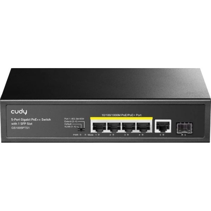 Коммутатор сетевой Cudy GS1005PTS1 изображение 2