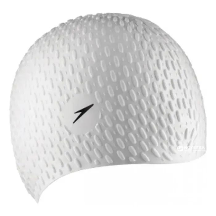 Шапка для плавання Speedo Bubble Cap AF білий 8-709290003 OSFM (5053744175850)