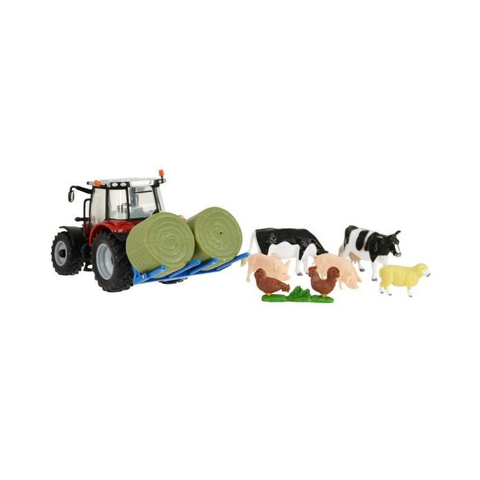 Спецтехника Britains Модель трактора Massey Ferguson 5612 с вилами и фигурками 1:32 (43205) изображение 2
