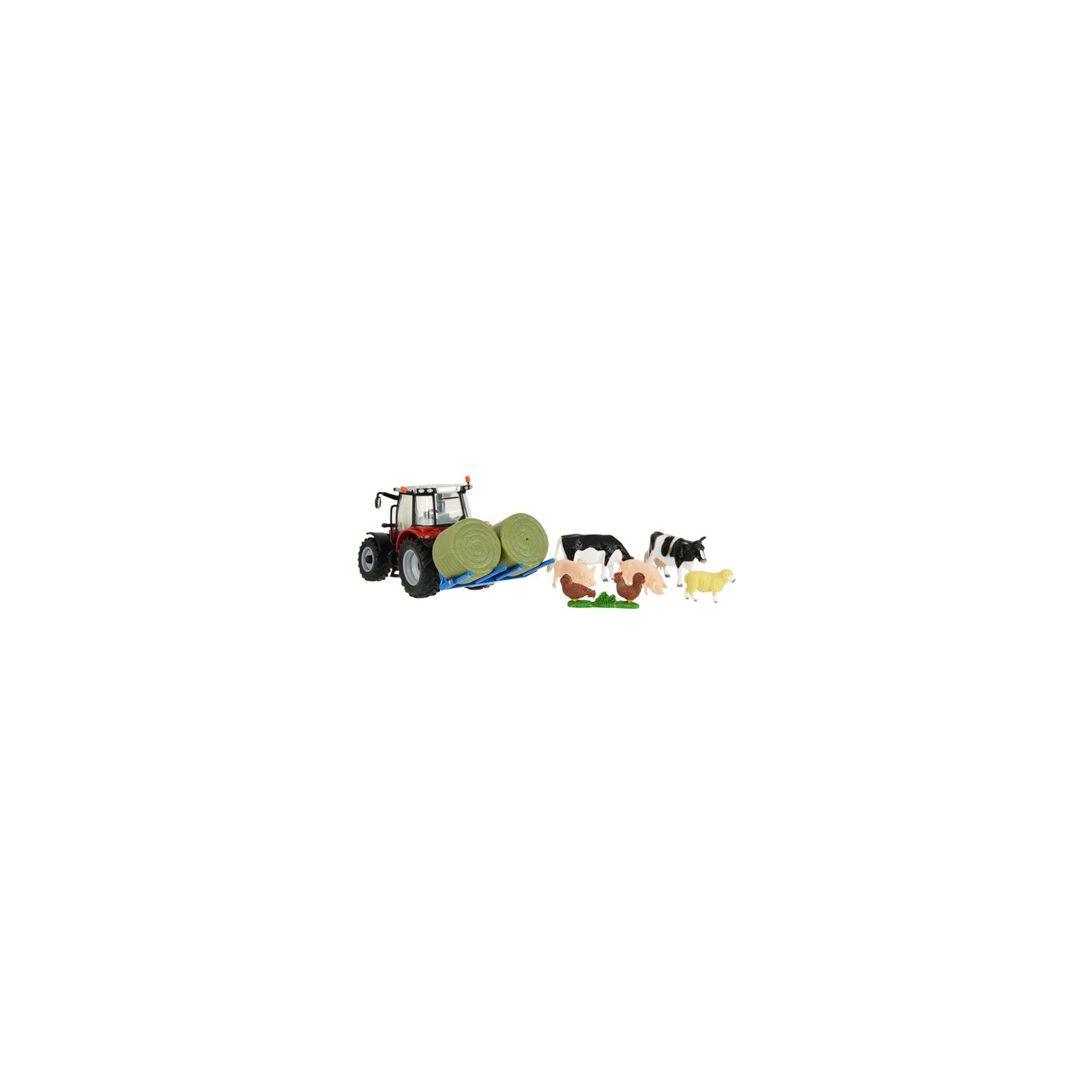 Спецтехника Britains Модель трактора Massey Ferguson 5612 с вилами и фигурками 1:32 (43205) изображение 2