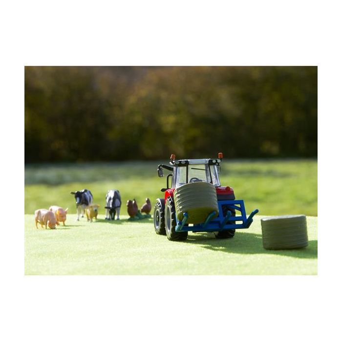 Спецтехника Britains Модель трактора Massey Ferguson 5612 с вилами и фигурками 1:32 (43205) изображение 5