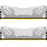Модуль памяти для компьютера DDR5 32GB (2x16GB) 7600 MHz Renegade White XMP Kingston Fury (ex.HyperX) (KF576C38RWK2-32) изображение 2