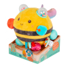 Развивающая игрушка Battat Сенсорная мягкая игрушка – Пчелка пушистик волчок (BX2037Z) изображение 2