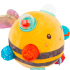 Розвиваюча іграшка Battat Сенсорна м’яка іграшка – Бджілка пухнастик дзиж (BX2037Z) зображення 6