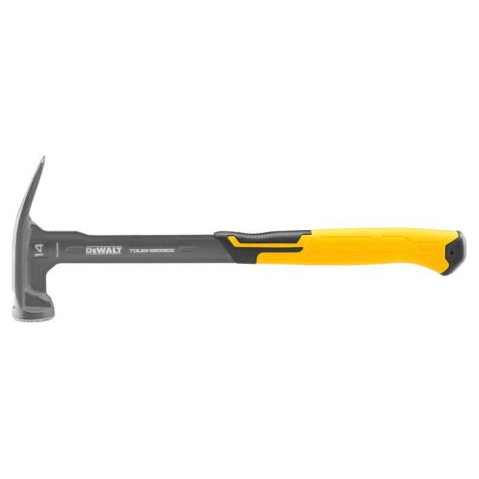 Молоток DeWALT RIP-CLAW, цельнометаллический, 397 г, с прямым гвоздодером (DWHT51138-0)