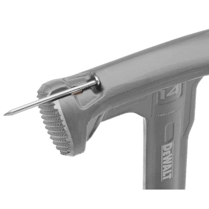 Молоток DeWALT RIP-CLAW, цельнометаллический, 397 г, с прямым гвоздодером (DWHT51138-0) изображение 4