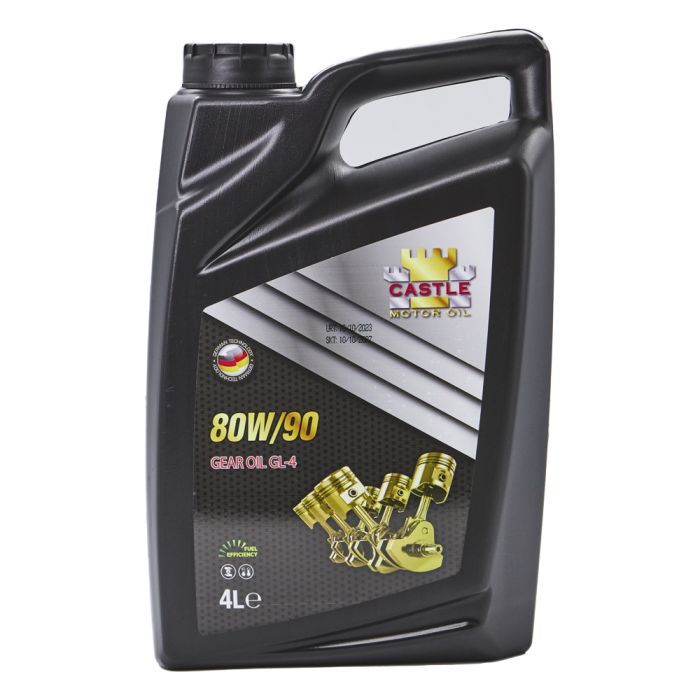 Трансмиссионное масло CASTLE MOTOR OILS 80W90 4л