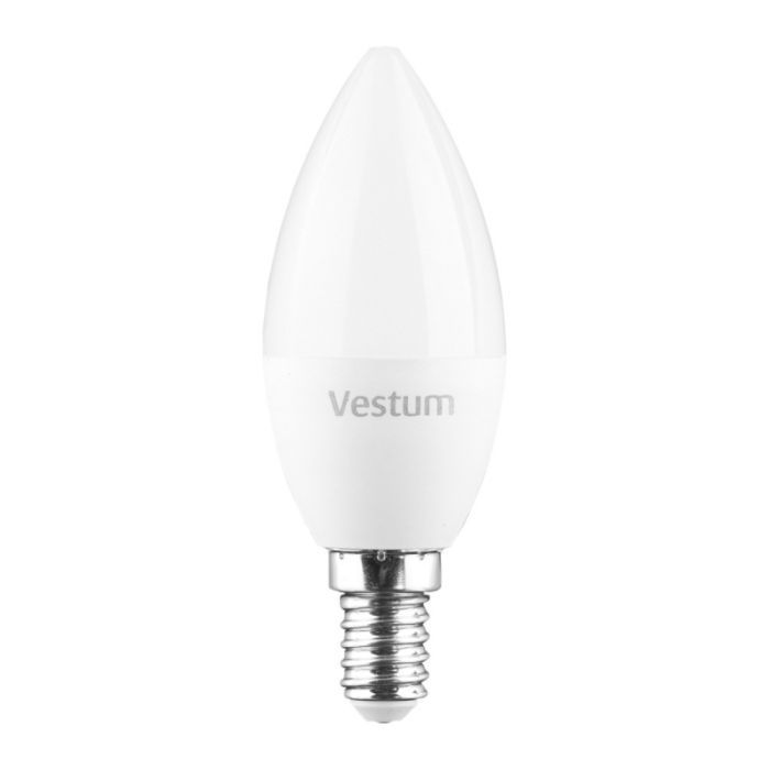 Лампочка Vestum C37 8W 4100K 220V E14 (1-VS-1311)