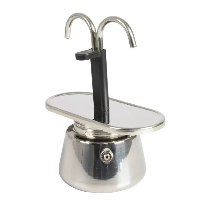 Кавоварка кемпінгова Bo-Camp Stainless Steel 2-cups Silver (2200545) зображення 3