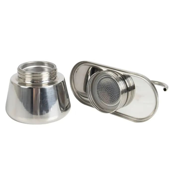 Кавоварка кемпінгова Bo-Camp Stainless Steel 2-cups Silver (2200545) зображення 5
