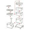 Ящик для инструментов QBRICK SYSTEM оранайзер ONE 350 2,0 EXPERT (SKRQ350E2CZAPG003) изображение 9