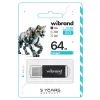 USB флеш накопичувач Wibrand 64GB Cougar Black USB 2.0 (WI2.0/CU64P1B) зображення 2