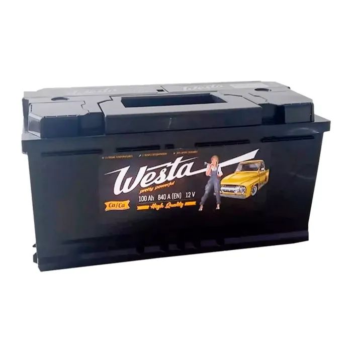 Аккумулятор автомобильный Westa 6CT-100 А Pretty Powerful