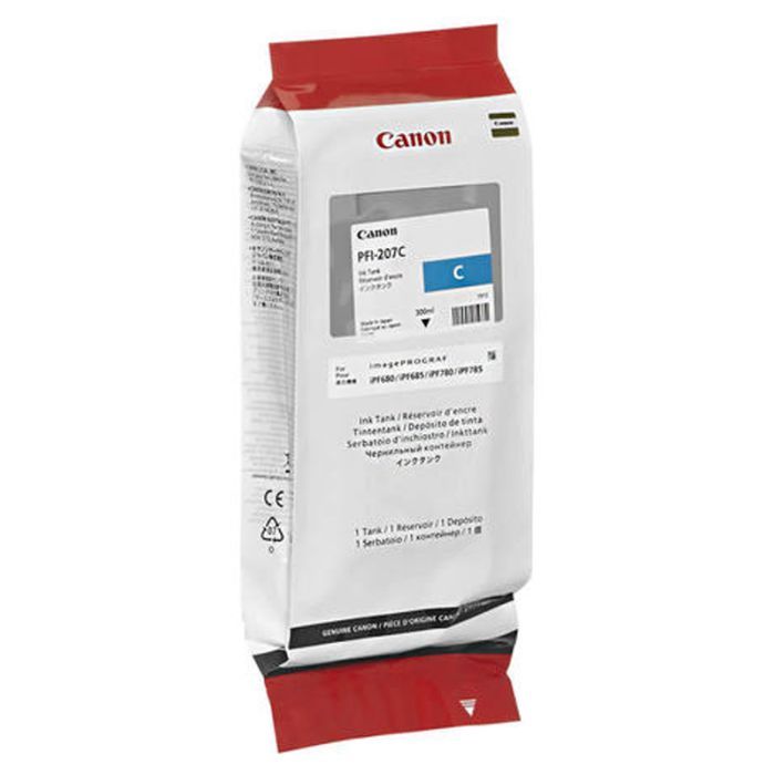 Картридж Canon PFI-207C 300ml cyan (8790B001)