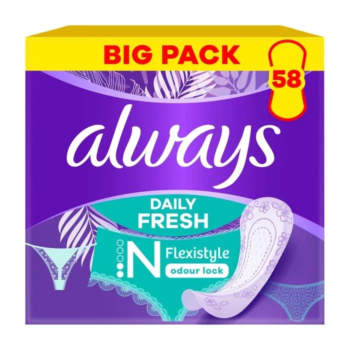 Ежедневные прокладки Always Daily Fresh Normal Flexistyle 30 шт. (4015400743545)