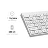 Клавіатура OfficePro SK955W Wireless/Bluetooth White (SK955W) зображення 10