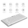 Клавіатура OfficePro SK955W Wireless/Bluetooth White (SK955W) зображення 9