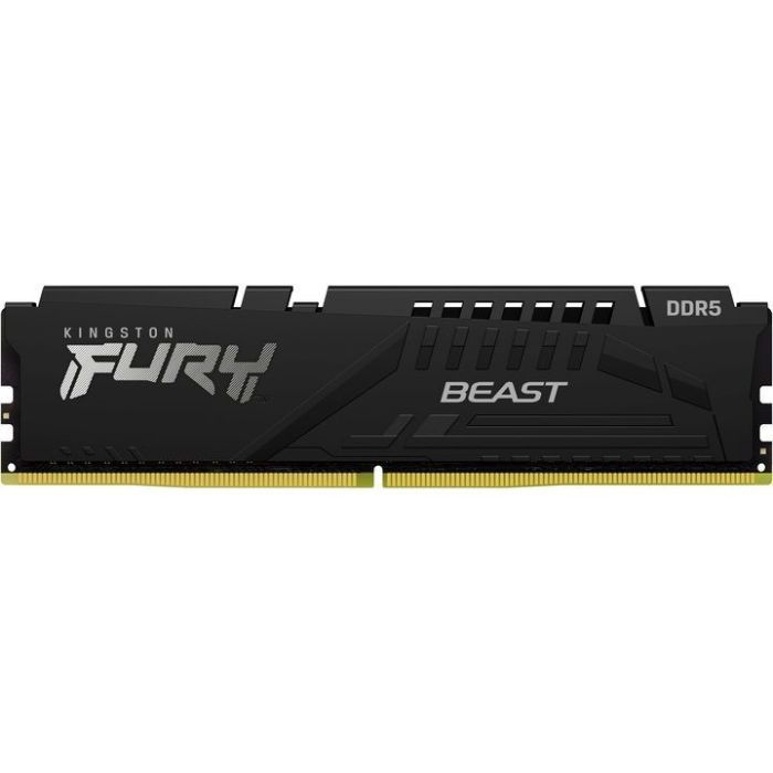 Модуль памяти для компьютера DDR5 16GB 6000 MHz Beast Black EXPO Kingston Fury (ex.HyperX) (KF560C30BBE-16)