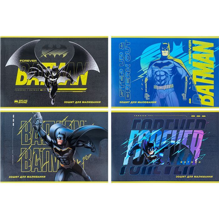 Альбом для малювання Kite DC Comics 24 аркушів (DC24-242)