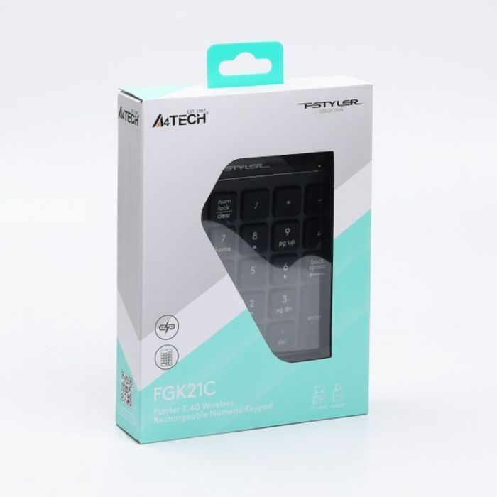 Клавиатура A4Tech FGK21C Wireless Grey (4711421993982) изображение 9