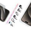 Пленка защитная Armorstandart Kit Clear + Anti-Blue Apple iPhone 15 Pro Max (ARM80680) изображение 3