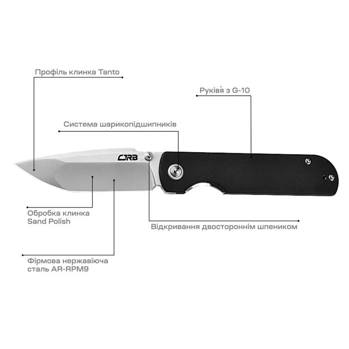 Нож CJRB Nova Green (J1937-GN) изображение 5