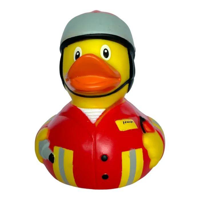 Іграшка для ванної Funny Ducks Качка Рятувальник (1334) зображення 2