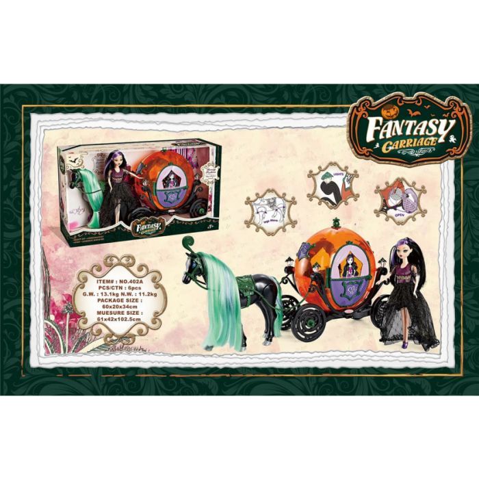Игровой набор Mountainking Halloween с каретой (6337461)