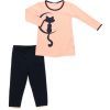 Піжама дитяча Matilda з котиком (13230-2-116G-peach)