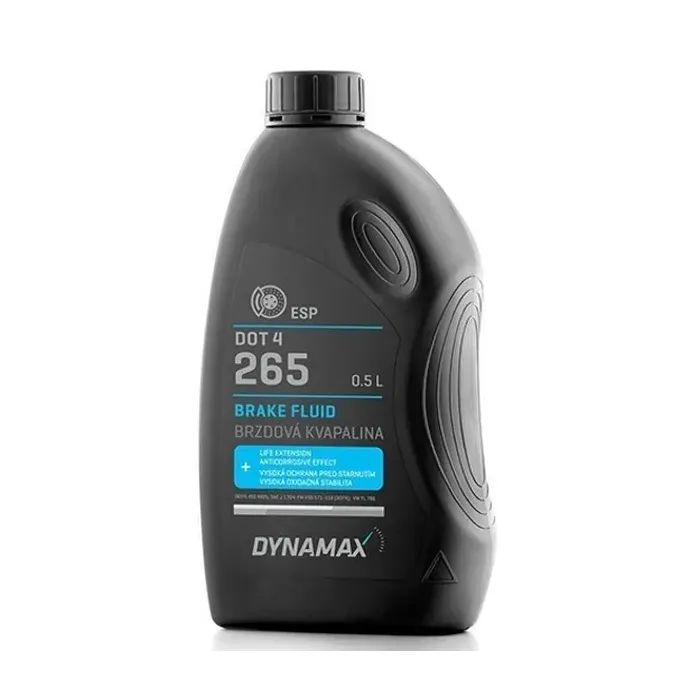 Тормозная жидкость DYNAMAX 265 DOT4 0,5 л
