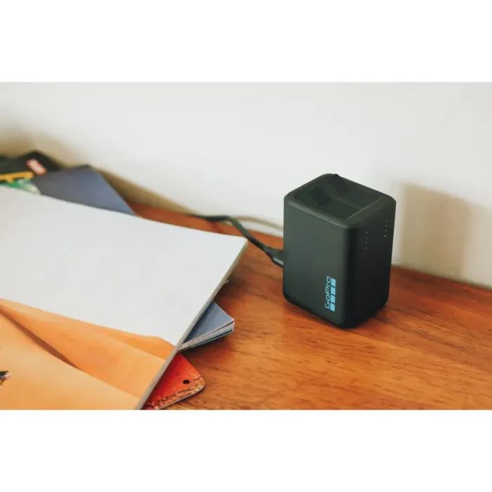 Аксесуар до екшн-камер GoPro подвійний зарядний пристрій Dual Battery Charger (HERO13 Black) (AEDBD-201-EU) зображення 3