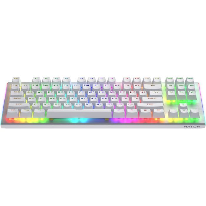 Клавиатура Hator Gravity X TKL Orange USB Black (HTK550UA) изображение 3