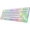Клавиатура Hator Gravity X TKL Orange USB White (HTK551UA) изображение 4