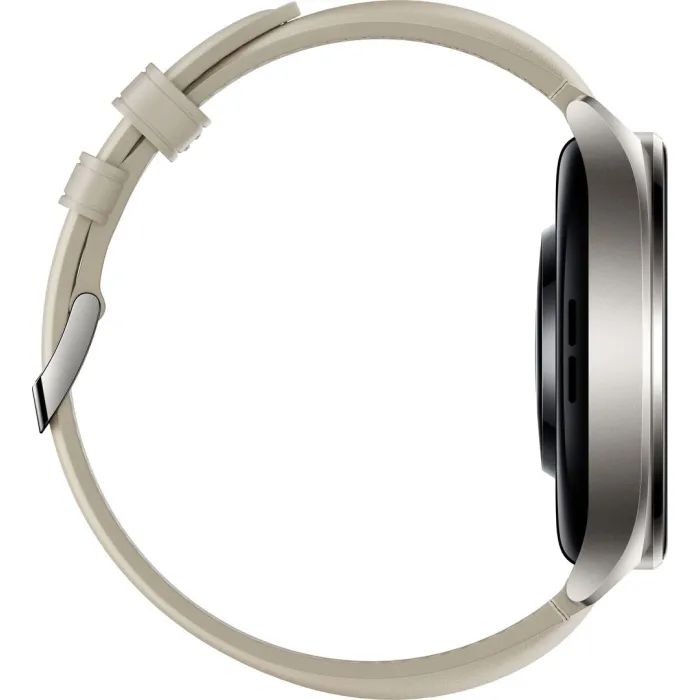 Смарт-годинник Xiaomi Watch 2 Titan BHR9306GL Gray Case White Leather Strap (1093970) зображення 4