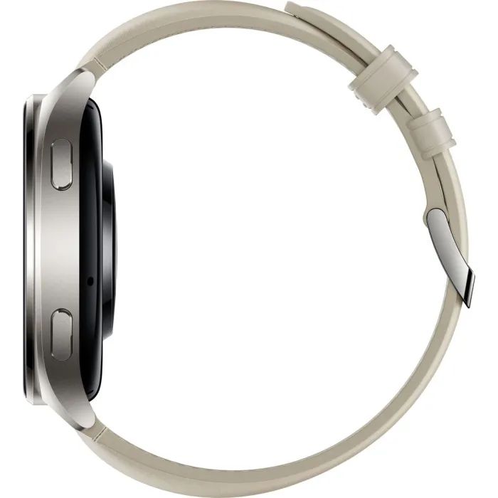 Смарт-годинник Xiaomi Watch 2 Titan BHR9306GL Gray Case White Leather Strap (1093970) зображення 5