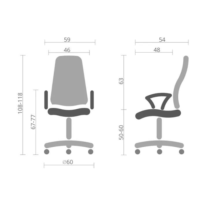 Офисное кресло Аклас Ультра TILT SP-6410-9 Черный (Черный) (00142867) изображение 12